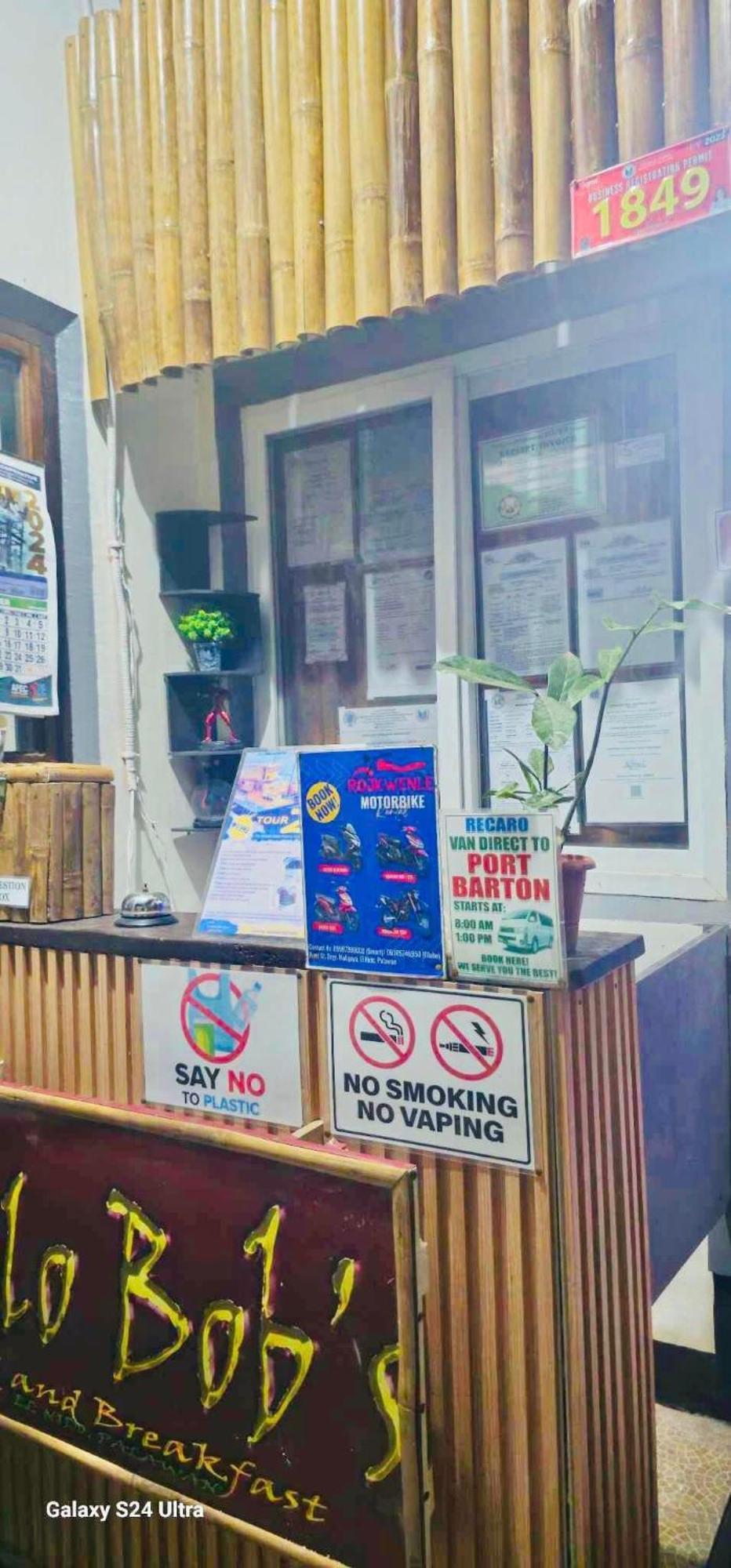 Lolo Bob'S Bed And Breakfast 엘니도 외부 사진